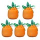 thumbnail image 2 of Bolsa De Dulces Bolsa de dulces de Halloween de 5 uds., bolsa de embalaje con cordón para truco o trato (calabaza naranja) Likrtyny Libre de BPA, 2 of 9