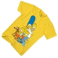 thumbnail image 3 of The Simpsons Boys Bart Simpson Skating Shirt - Krusty The Klown, Bart and Homer Simpson Tee Graphic T-Shirt, 3 of 7