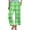 Light Green, variant on Toddler Girls Pants Plaid Print Long Pants Sleepwear Nightwear Stylish Loungewear Size 3-4T ,Blue