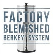 Berkey Factory Blemished Water Filter System with 2 Berkey Elements, Imperial, 4.5 Gallon Capacity