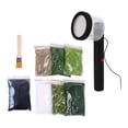 thumbnail image 4 of Máquina de flujo de hierba estática Máquina de floking Kits Anti Sliping Kits Static Flocking para Diorama Diy Landscape, 4 of 9