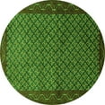 thumbnail image 1 of Ahgly Company Indoor Round Persian Green Traditional Area Rugs, 8' Round, 1 of 1