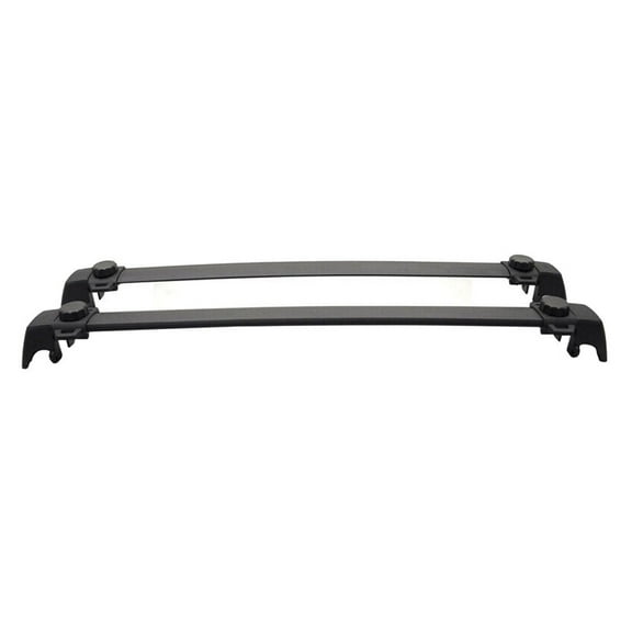 Geelife 2PCS Roof Rack Cross Bar Crossbar OE Style Aluminum Black