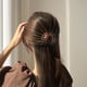 thumbnail image 5 of Pinzas para el pelo con forma de nido de pájaro, pinzas para el pelo, soporte para cola de caballo, bucles para el pelo geométricos vintage para mujeres y niñas, 5 of 12