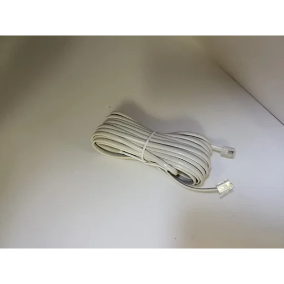 New 25 Foot Phone Extension Cord 25 Ft Telephone Cable W/Standard Rj11 Plug 25Ft