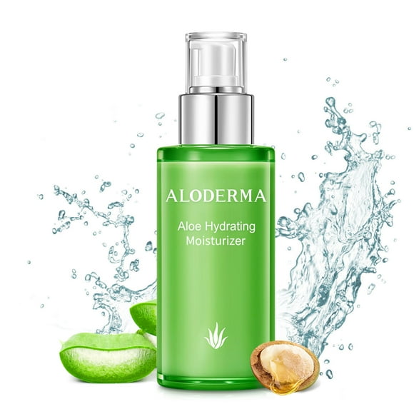 Crema hidratante Aloderma Aloe Vera 71% ácido hialurónico orgánico 100 ml
