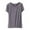 Gray, variant on RongHuan Womens Tops Lightweight Short Sleeve T Shirts Casual Loose Fit Tshirt Crewneck Basic Tee Shirt