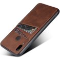 thumbnail image 2 of Compatible with Huawei P20 Lite 2019 Case,IBAOLE Slim PU Leather Back Case Cover with Credit Card Holder Durable Protective Cover Case for Huawei P20 Lite 2019 (Navy Blue) Brown Huawei P Smart 2019, 2 of 7