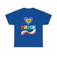 thumbnail image 2 of Pride Shirt LGBT Pride Rainbow Flag Lesbian Gay Pride Ally Womens Plus Size Tops, 2 of 6