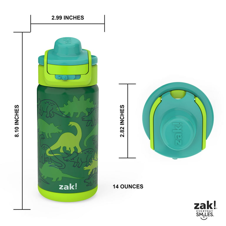 Zak! Designs Dino Camo Plastic Water Bottle, 16 fl oz - Kroger