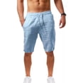 thumbnail image 1 of Short Pantalón De Algodón Y Lino Para Hombre, Playa, Yoga, 1 of 1