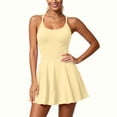thumbnail image 4 of Qgjzvunl Sport Tennis Dresses Workout Sets for Women Summer Outfits Athletic Dress with Built in Bras Size M, 4 of 4