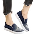 thumbnail image 3 of asddcavvf Nouvelles Chaussures en Toile pour Femmes Printemps et Automne Version Coréenne Décontractée Plate, 3 of 5