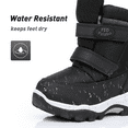 thumbnail image 5 of Felabo Kids Boys & Girls Toddler/Little Kid Ankle Winter Stay Warm Water Resistant Snow Boots, 5 of 7