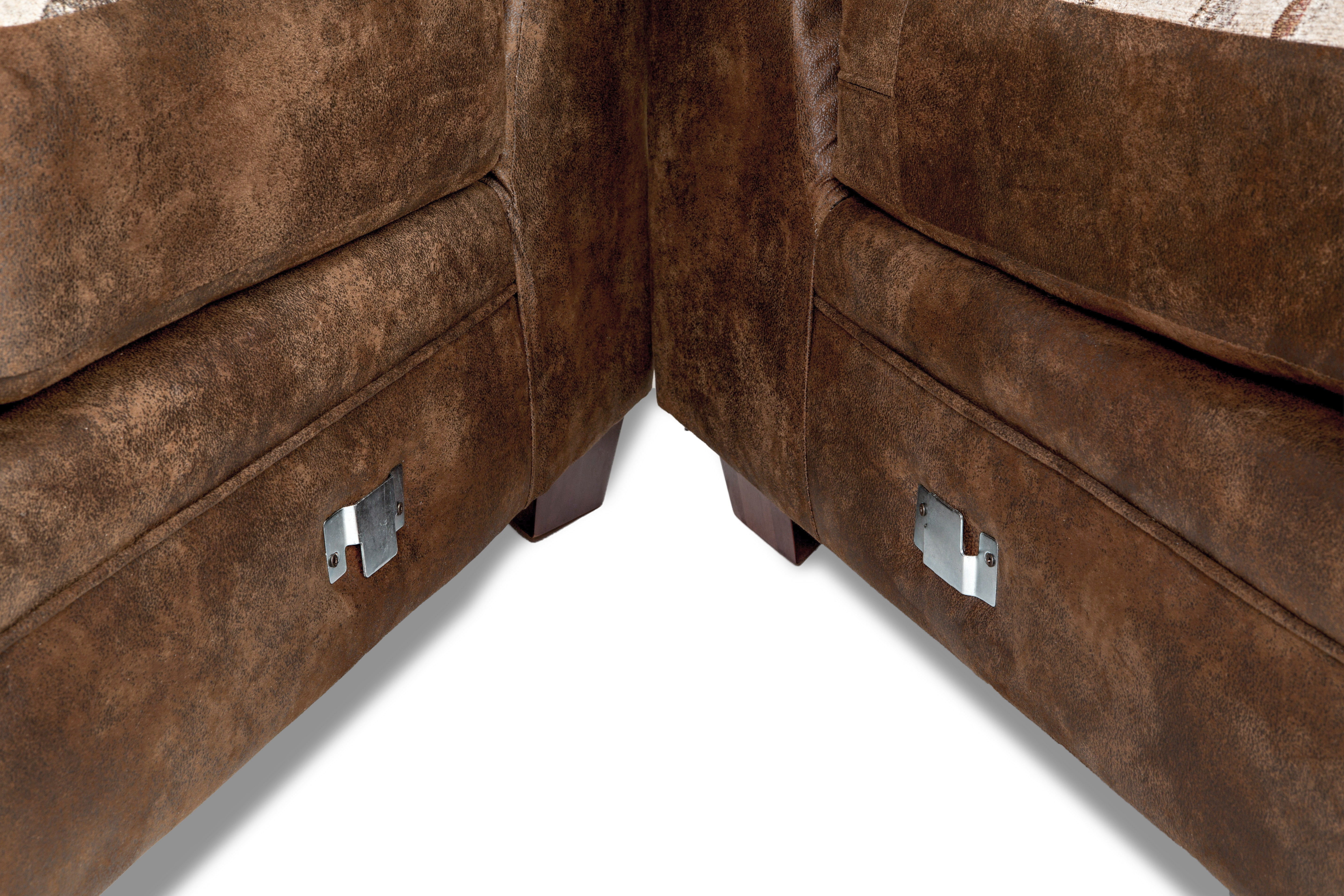 American Furniture Classics Model B1650K Sierra Lodge Two Piece Sectional Sofa