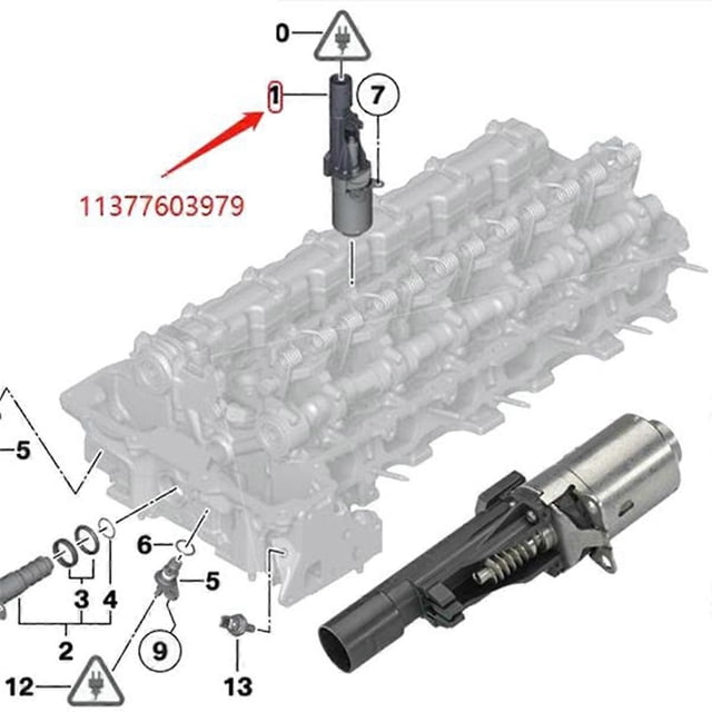 New cylinder valve timing actuator motor 11377603979 compatible with M2 N20 N55 135I 228I 320I camshaft