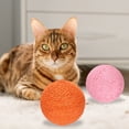 thumbnail image 6 of Uxcell Cat Toy Ball, Interactive Natural Cat Scratching Balls Sisal Cat Ball Toy ( Sisal, 3.9Inch, Pink ) for Kittens Pet Enrichment Training Play Indoor Exercise Fun, 6 of 6
