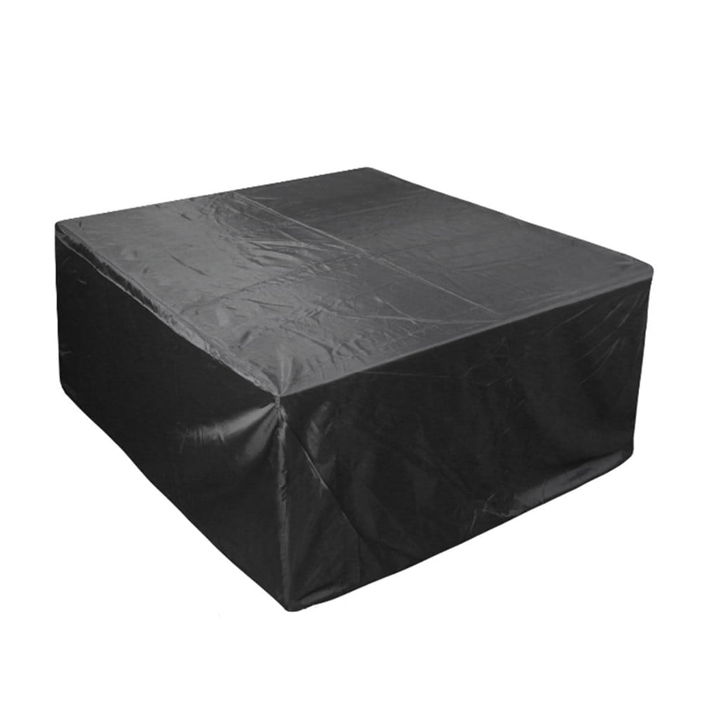 Garden Patio Furniture Cover Seat Waterproof Patio Rattan Cube Table Home Use 