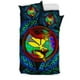 thumbnail image 4 of Juego de cama polinesio - Hawaii (Kanaka Maoli) Juego de funda nórdica - Colorido, 4 of 6