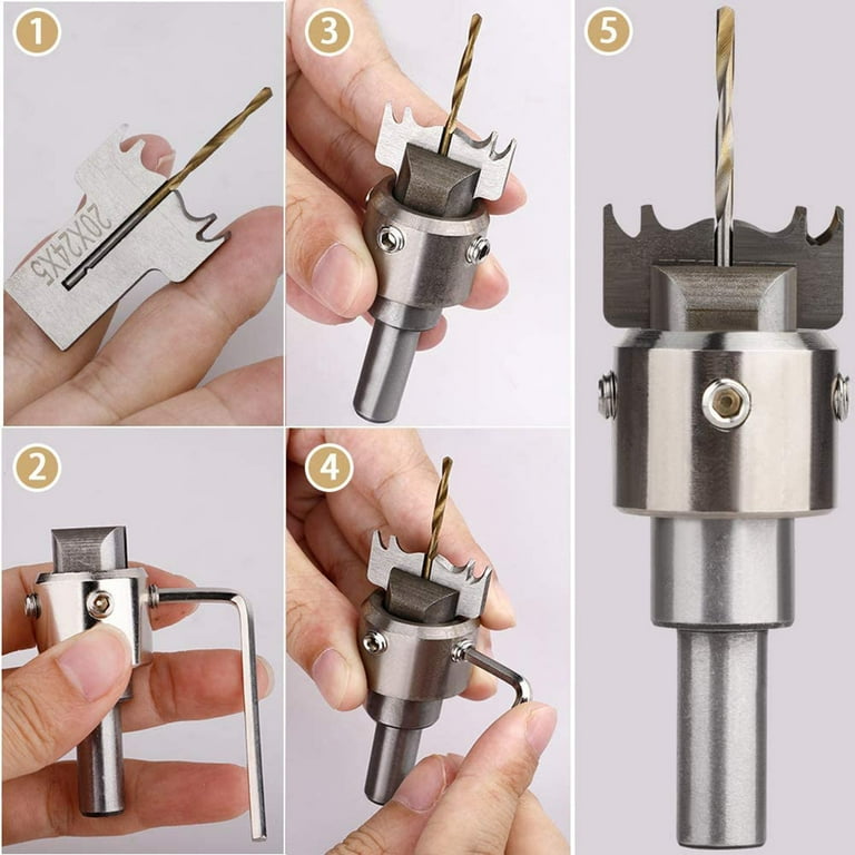 Wooden Thick Ring Maker Set Steel Wood Bead Drill Bit Household DIY Tools for Making Personalized Wooden Rings and Jewelry Walmart
