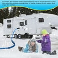 thumbnail image 4 of Rylpoint 75FT Heated Water Hose for RV,Heated Drinking Water Hose with Thermostat,Lead and BPA Free,1/2"Inner Diameter,Temperatures Down to -40°F Self-Regulating,Blue Appearance, 4 of 7