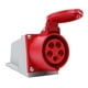 thumbnail image 5 of Conector Eléctrico Zulema Impermeable 16A Zócalo Industrial 5 Pines, 5 of 6