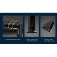 thumbnail image 5 of Freestanding Villa Pergola with Motorization and LED Lighting Included, 13' x 13', Dark Gray, 5 of 5