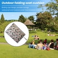 thumbnail image 4 of LJNYFDC Picnic Sitting Mat Camping Folding Mat Soft Waterproof Compact Size Exquisite Pattern Collapsible Polyester Cushion Hiking Picnic Mat, 4 of 7
