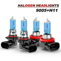 For Chevrolet Trax 2013-2019 2020 - 9005 H11 Halogen Headlight High Low Beam Bulbs Kit 5000K White 4Pcs