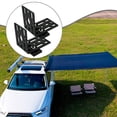 thumbnail image 4 of S SERENABLE 2 Pieces Awning Mounting Brackets Hardware for Vehicles Automotive Cross Bar Style A, 4 of 9