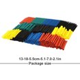 thumbnail image 1 of Langgg 1060 Pcs Tubes Rétractables de Chaleur Manchons d'Emballage Protection Kit de Tubes d'Isolation Électrique Portables pour Protection des Fils, 1 of 6
