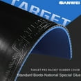 thumbnail image 3 of New Sanwei National Special Target High Density Sponge High Adhesive Cover Blue Sponge Target 3 Professional Edition Black, 3 of 6