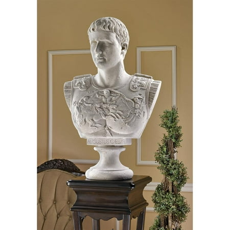 - Design Toscano Caesar Augustus of Prima Porta Grand-Scale Sculptural Bust