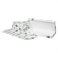 thumbnail image 3 of Eco Pie Newsprint and White Paper Corrugated Flatbread Box - 24" x 8" x 2" - 50 count box, 3 of 11