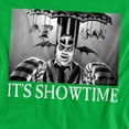 thumbnail image 2 of Beetlejuice Its Showtime Unisex Adult T-Shirt, Kelly Green, Large, 2 of 7