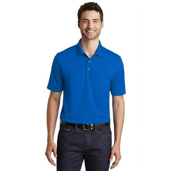 Port Authority 1237301 Dry Zone UV Micro-Mesh Polo Shirt, True Royal - 2XL