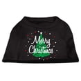 thumbnail image 4 of Christmas Screenprinted Dog Shirt, "Scribble Merry Christmas", 4 of 9