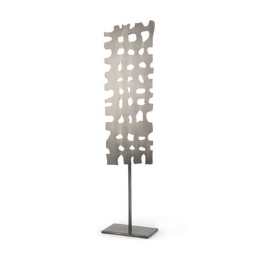 Gray Metal DÃ©cor Piece