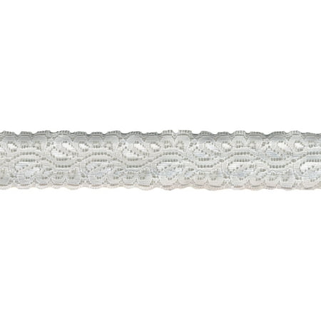 UPC: 0070659750731 | Wrights Stretch Galloon Lace 1-1/4 X 12 Yds White