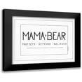thumbnail image 1 of Shamp, Cindy 24x20 Black Modern Framed Museum Art Print Titled - Mama Bear, 1 of 5