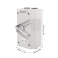 thumbnail image 1 of INTERRUPOR DE AISLAMENTO Impermeable, Interruptor de Pared Al Aire Libre, Pa66 Retardante de la Llama AC440V 20A/35A/63A Resistente de Corrosión para la Industria del Jardín., 1 of 7