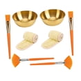 thumbnail image 1 of Kit completo de esteticista con cuencos de acero inoxidable, cepillos, diademas, herramientas portátiles para mezclar mascarillas faciales, recuerdos 8 piezas, 1 of 7