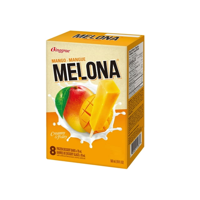 Melona Dairy-Free Ice Cream Bars, Mango Flavour