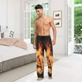 thumbnail image 7 of GZHJMY Music Note Men's Pajama Pants, Soft and Comfortable Lounge Sleep Bottoms with Pockets, Men's Sleepwear with Custom Print, Medium, 7 of 7