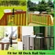 thumbnail image 5 of Comedero para Pájaros: Comedero y Baño para Pájaros 2 en 1 con Soporte para Balcón para Jardín, Césped, Balcón y Patio Al Aire Libre, 5 of 5