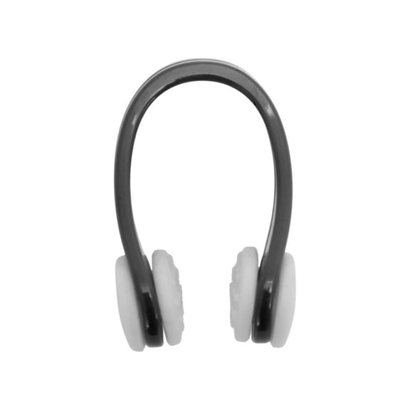 Unique Bargains 1 Pc Comfortable Swimming Nose Clips for Surfing White Black
