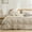 Almond Milk Grey, variant on BESTOUCH Duvet Cover Set King 100% Washed Cotton Linen Feel Soft Chic Lightweight 3Pcs (Off White, 104"x90")