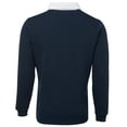 thumbnail image 2 of Front Row Mens Premium Long Sleeve Rugby Shirt/Top, 2 of 4