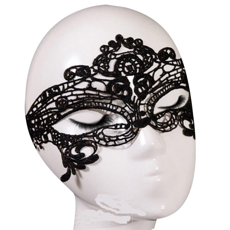 PATPAT 3Pcs Masquerade Masks Lace Eye Mask, Women Halloween Mask