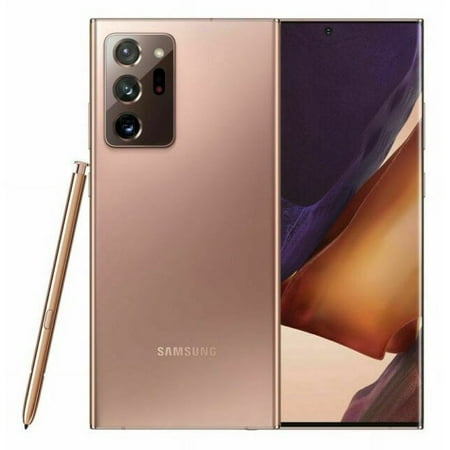Pre-Owned Samsung Galaxy Note 20 Ultra 5G N986U (Fully Unlocked) 128GB Mystic Bronze (- ) (Refurbished: Good)